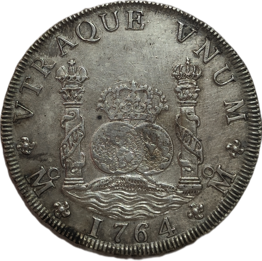 8 Reales Carlos III 1764 México