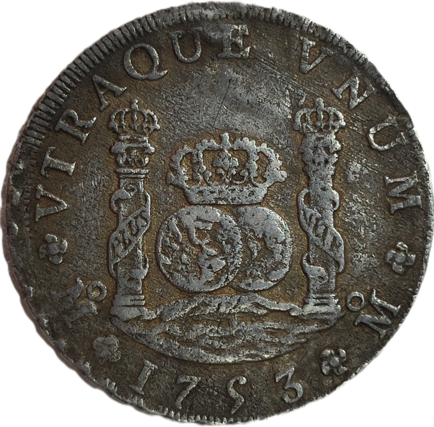 8 Reales Fernando VI 1753 México